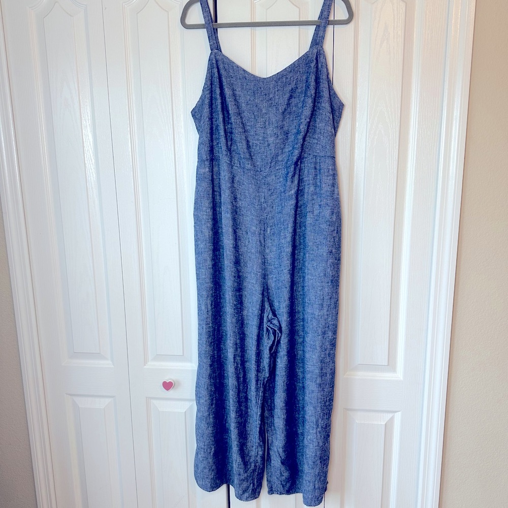 Old Navy Blue Jumpsuit 1X